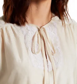 Amanda Rich Tricot Bed Jacket With Lace AR152 -Pour Moi Bikinis Shop amanda rich amri01 ar152 cs2