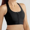 Amoena Zipper Front Medium Impact Sports Bra 44070 -Pour Moi Bikinis Shop amoena amo001 44070 gs