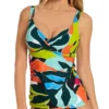 Anne Cole Polynesian Palm Underwire Twist Tankini Swim Top 20MT20P -Pour Moi Bikinis Shop anne cole anne01 20mt20p gs