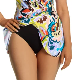 Anne Cole Kashmir Paisley Surplice Maillot Swim Dress MD6161 -Pour Moi Bikinis Shop anne cole anne01 md6161 cs1