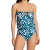 Anne Cole Jungle Fever Strapless Blouson One Piece Swimsuit MO06157 -Pour Moi Bikinis Shop anne cole anne01 mo06157 gs
