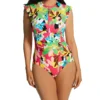 Anne Cole Cabana Party Flutter Zip One Piece Swimsuit MO07965 -Pour Moi Bikinis Shop anne cole anne01 mo07965 gs