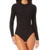 Anne Cole Think Outside The Sun Long Sleeve One-Pc Swimsuit MO08301