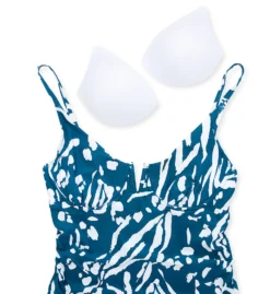 Anne Cole Jungle Fever V-Wire Tankini Swim Top MT25157 -Pour Moi Bikinis Shop anne cole anne01 mt25157 cs6