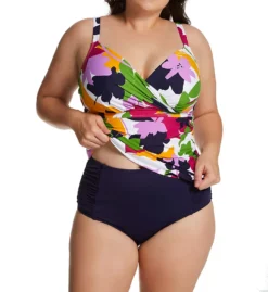 Anne Cole Plus Size Live In Color High Waist Swim Bottom PB33601 -Pour Moi Bikinis Shop anne cole anne01 pb33601 cs5