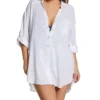 Anne Cole Plus Size Live In Color Boyfriend Shirt Cover Up PC53001 -Pour Moi Bikinis Shop anne cole anne01 pc53001 gs