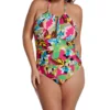 Anne Cole Plus Cabana Party High Neck One Piece Swimsuit PO06465 -Pour Moi Bikinis Shop anne cole anne01 po06465 gs