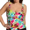 Anne Cole Plus Size Cabana Party Tri Tankini Swim Top PT24665 -Pour Moi Bikinis Shop anne cole anne01 pt24665 gs