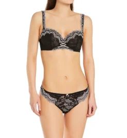 Aubade Soleil Nocturne Half Cup Bra ND14 -Pour Moi Bikinis Shop aubade aub001 nd14 cs1