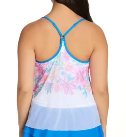 Beach House Fresh Take Kerry Mesh Layer Tankini Swim Top H54893 -Pour Moi Bikinis Shop beach house beah01 h54893 bs