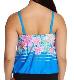 Beach House Between The Lines Lena Blouson Bandini Swim Top H55738 -Pour Moi Bikinis Shop beach house beah01 h55738 cs1