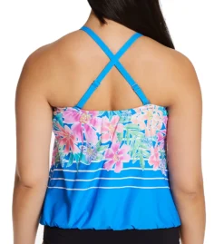 Beach House Between The Lines Lena Blouson Bandini Swim Top H55738 -Pour Moi Bikinis Shop beach house beah01 h55738 cs2