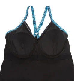 Beach House Woman Floral Fantasy Kerry Mesh Layer Tankini Swim Top HW04355 -Pour Moi Bikinis Shop beach house woman bhw01 hw04355 cs5