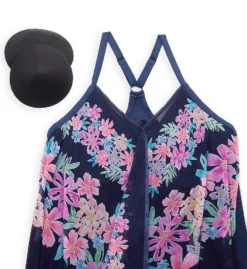 Beach House Woman Fresh Take Kerry Mesh Layer Tankini Swim Top HW54355 -Pour Moi Bikinis Shop beach house woman bhw01 hw54355 cs6