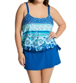 Beach House Woman Under The Border Walk Sarah Tankini Swim Top HW61012 -Pour Moi Bikinis Shop beach house woman bhw01 hw61012 cs1