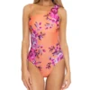 Becca In Full Bloom Arabella Asymmetrical Swimsuit 241227 -Pour Moi Bikinis Shop becca bec01 241227 gs