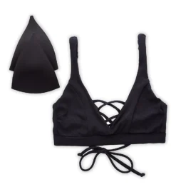 Becca Fine Line Zoe Extended Cup Bralette Swim Top 543407 -Pour Moi Bikinis Shop becca bec01 543407 cs3