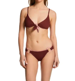 Becca Modern Edge Gracie Buckle Side Hipster Swim Bottom 544037 -Pour Moi Bikinis Shop becca bec01 544037 cs2