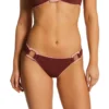 Becca Modern Edge Gracie Buckle Side Hipster Swim Bottom 544037