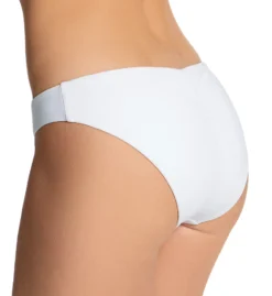 Becca Color Code Adela Hipster White Swim Bottom 638437 -Pour Moi Bikinis Shop becca bec01 638437 bs