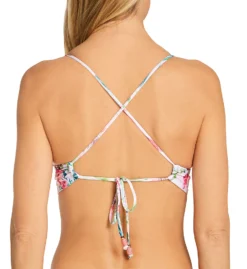 Becca Lush Lagoon Skyler Halter Swim Top 843107 -Pour Moi Bikinis Shop becca bec01 843107 bs