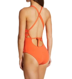 Becca Color Code Skylar Plunge One Piece Swimsuit 851427 -Pour Moi Bikinis Shop becca bec01 851427 bs