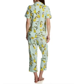 BedHead Pajamas Pear Tree Short Sleeve Cropped PJ Set 2727101 -Pour Moi Bikinis Shop bedhead pajamas behe01 2727101 bs