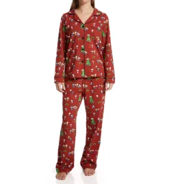 BedHead Pajamas Peanuts Holiday Party Classic PJ Set 2923762