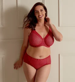 Berlei Beauty Stripe Underwired Minimizer Bra B541 -Pour Moi Bikinis Shop berlei berl01 b541 cs6