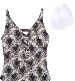 Bleu Rod Beattie Skin Games Lace Down One Piece Swimsuit 20221 -Pour Moi Bikinis Shop bleu rod beattie bleu01 20221 cs2