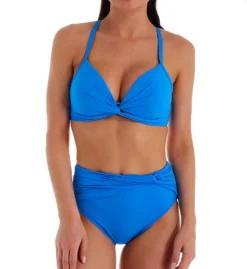 Bleu Rod Beattie Twist And Shout Twist Front Underwire Swim Top 20340D -Pour Moi Bikinis Shop bleu rod beattie bleu01 20340d cs2