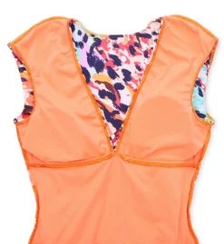 Bleu Rod Beattie Party Animal Cap Sleeve Mio One Piece Swimsuit A23206 -Pour Moi Bikinis Shop bleu rod beattie bleu01 a23206 cs5