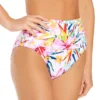 Bleu Rod Beattie Beachy Keen Shirred High Waist Swim Bottom B21915 -Pour Moi Bikinis Shop bleu rod beattie bleu01 b21915 gs