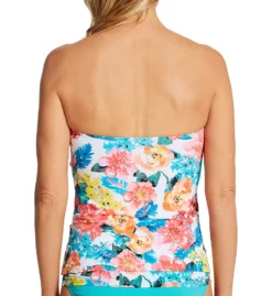 Bleu Rod Beattie Blooming Chic Draped Ring Bandini Swim Top BC22467 -Pour Moi Bikinis Shop bleu rod beattie bleu01 bc22467 bs