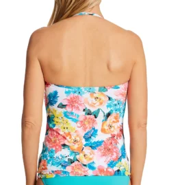 Bleu Rod Beattie Blooming Chic Draped Ring Bandini Swim Top BC22467 -Pour Moi Bikinis Shop bleu rod beattie bleu01 bc22467 cs1