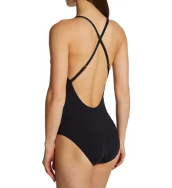 Bleu Rod Beattie Don't Mesh With Me V-Neck Mesh One Piece Swimsuit DM22754 -Pour Moi Bikinis Shop bleu rod beattie bleu01 dm22754 bs