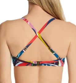 Bleu Rod Beattie Absolutely Fabulous Tie Front Underwire Swim Top F22351D -Pour Moi Bikinis Shop bleu rod beattie bleu01 f22351d cs1