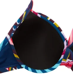 Bleu Rod Beattie Absolutely Fabulous Tie Front Underwire Swim Top F22351D -Pour Moi Bikinis Shop bleu rod beattie bleu01 f22351d cs6