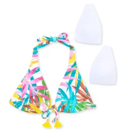 Bleu Rod Beattie Fantasy Island Tall Triangle Bikini Swim Top FI23104 -Pour Moi Bikinis Shop bleu rod beattie bleu01 fi23104 cs6