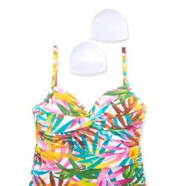 Bleu Rod Beattie Fantasy Island Twist Front Tankini Swim Top FI23457 -Pour Moi Bikinis Shop bleu rod beattie bleu01 fi23457 cs5