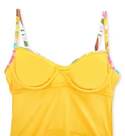 Bleu Rod Beattie Fantasy Island Twist Front Tankini Swim Top FI23457 -Pour Moi Bikinis Shop bleu rod beattie bleu01 fi23457 cs6