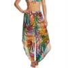 Bleu Rod Beattie Fantasy Island Chiffon Pants Coverup FI23809