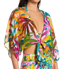 Bleu Rod Beattie Fantasy Island Chiffon Shirt Cover Up FI23866 -Pour Moi Bikinis Shop bleu rod beattie bleu01 fi23866 fs