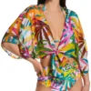 Bleu Rod Beattie Fantasy Island Chiffon Shirt Cover Up FI23866 -Pour Moi Bikinis Shop bleu rod beattie bleu01 fi23866 gs