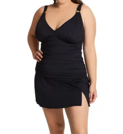 Bleu Rod Beattie Plus Size Ring Me Up High Waist Skirt Swim Bottom K00507X -Pour Moi Bikinis Shop bleu rod beattie bleu01 k00507x cs1