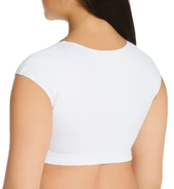 Bleu Rod Beattie Kore Tie Front Cap Sleeve Crop Swim Top K21199 -Pour Moi Bikinis Shop bleu rod beattie bleu01 k21199 bs