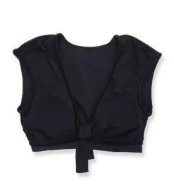 Bleu Rod Beattie Kore Tie Front Cap Sleeve Crop Swim Top K21199 -Pour Moi Bikinis Shop bleu rod beattie bleu01 k21199 cs5