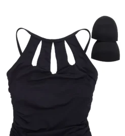 Bleu Rod Beattie Get The Look Hi-Neck Mio One Piece Swimsuit L23215 -Pour Moi Bikinis Shop bleu rod beattie bleu01 l23215 cs6