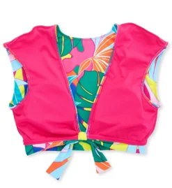 Bleu Rod Beattie Life Of The Party Tie Front Crop Swim Top LP23199 -Pour Moi Bikinis Shop bleu rod beattie bleu01 lp23199 cs5