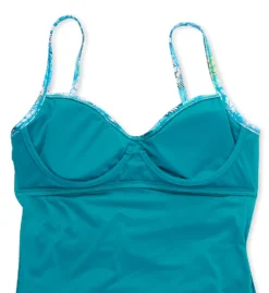 Bleu Rod Beattie Paradise Found Twist Tankini Swim Top PF22457 -Pour Moi Bikinis Shop bleu rod beattie bleu01 pf22457 cs5